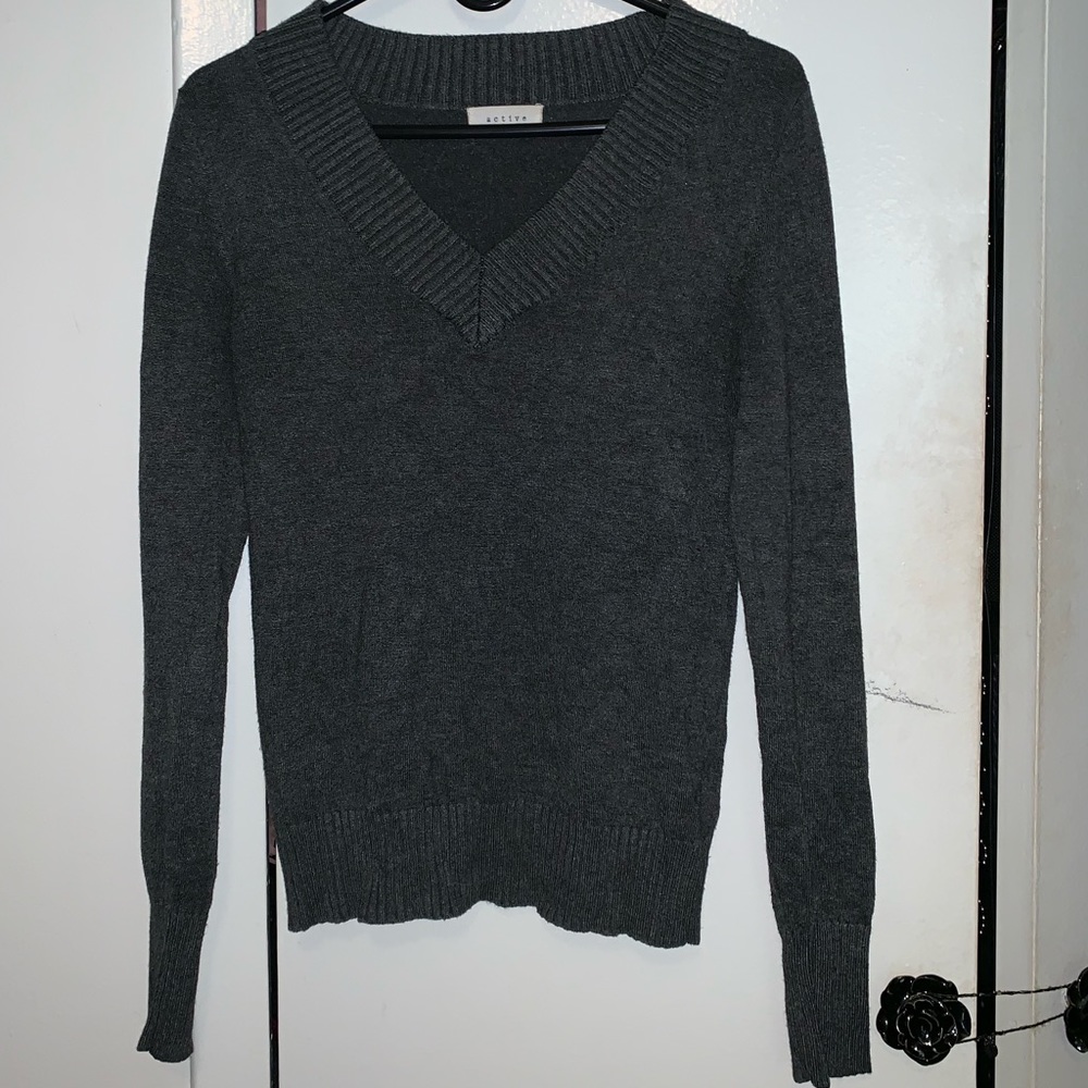 Dark grey thin sweater